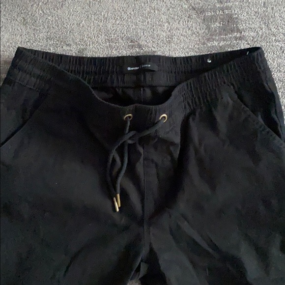 Blue notes denim elastic waist pants black - Picture 3 of 4